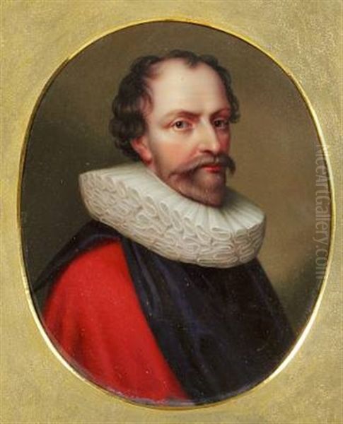 Portrait Of A Nobleman With A Ruff (after Mierevelt) - view 1