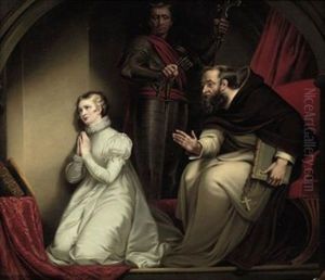 Fecknam's Interview With Lady Jane Grey In The Tower (after James Northcote R.a.) Fecknam's Interview With Lady Jane Grey In The Tower (after James Northcote R.a.)