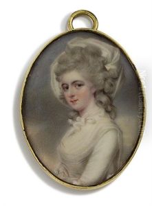 Lady Anne Horatia Seymour, Nee Waldegrave (after John Downman, A.r.a) by Henry-Pierce Bone