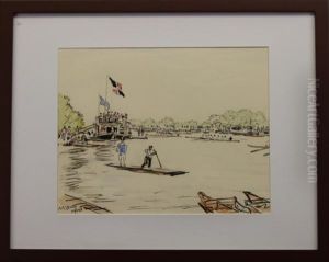 Drawing by Muirhead Bone