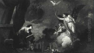 The Annunciation To The Virgin by Matteo Bonechi
