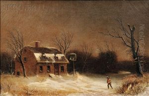 A Drifting Snow Storm by William van de Bonfield