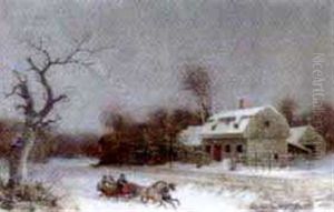 A Ride In The Snow by William van de Bonfield