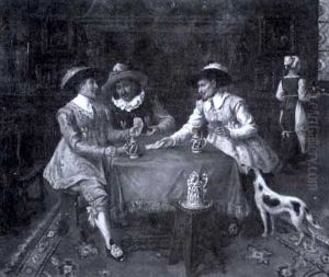 A Winning Hand by Gaston Bonfils