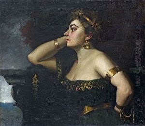 Brustbild Einer Dame (andromeda?)