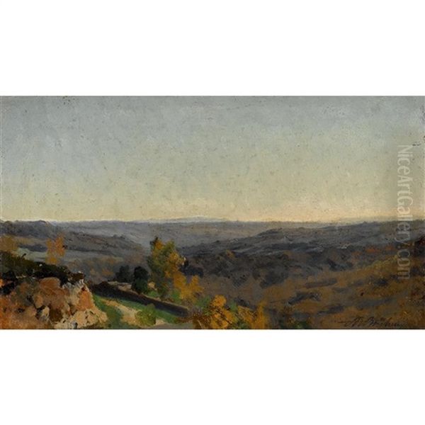 Landscape With Mountain In Distance - view 1