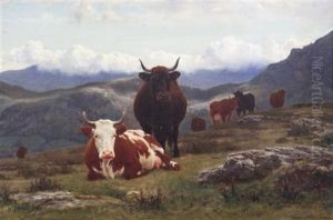 Les Alpes Savoyardes by Auguste Bonheur