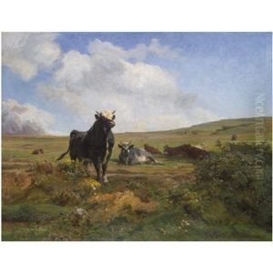 Leader Of The Herd by Auguste Bonheur