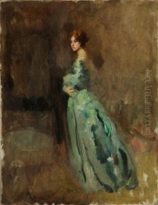 La Signora In Verde by Ambrogio Antonio Alciati