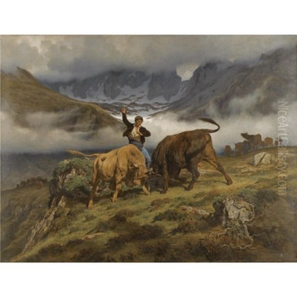 Le Combat, Souvenir Des Pyrenees - view 1