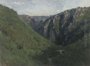 Paysage D'auvergne by Auguste Bonheur