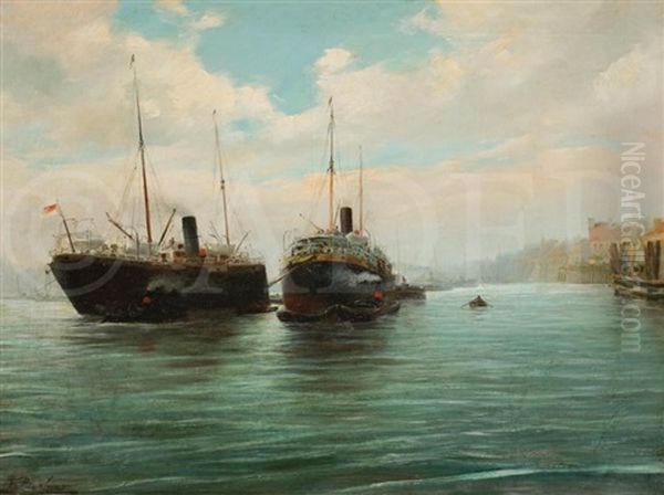 Bateaux Sur Le Bosphore - view 1