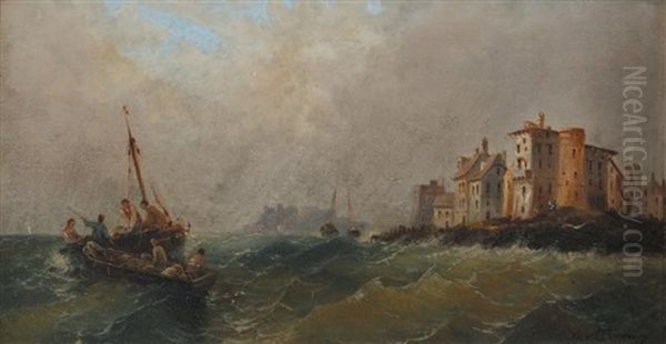 Barque Dans La Tempete - view 1