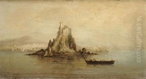 Barque Sur Le Detroit De Messine