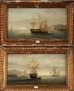 Marines (pair) by Ferdinand Bonheur