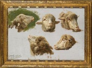 Sheep Heads (study) Sheep Heads (study)