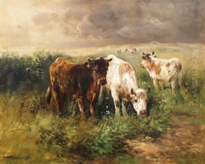 Cows In A Pasture by Rosa Bonheur