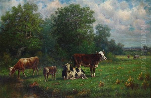 Landscape With Cattle - view 1
