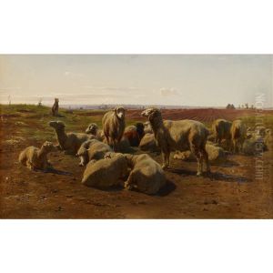 Watching Over The Flock by Rosa Bonheur