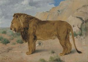 Study Of A Lion by Rosa Bonheur