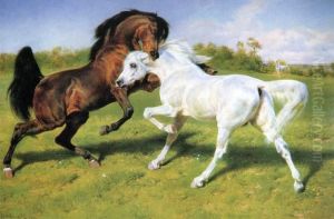 The Duel by Rosa Bonheur