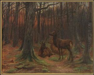 Deer Stag by Rosa Bonheur