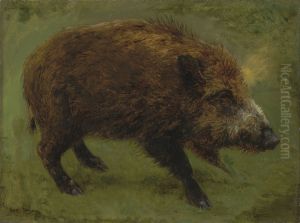 Wild Boar by Rosa Bonheur