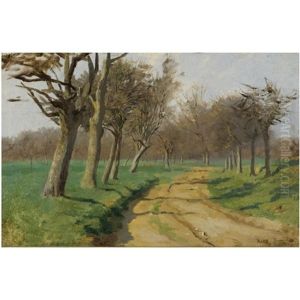 La Plaine Et Les Champs (le Chemin Tournant A L'entre Du Bois) by Rosa Bonheur