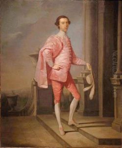 Portrait Of Giles Bridges, Duke Of Chandos by Edward Alcock