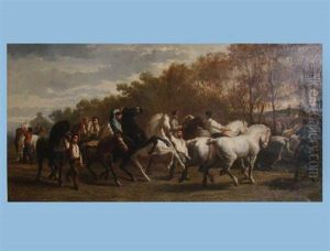 Pferdemarkt by Rosa Bonheur