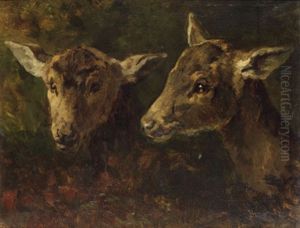 Deux Faons by Rosa Bonheur
