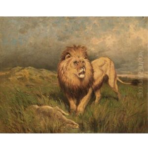 Lion And Prey - The Kill by Rosa Bonheur