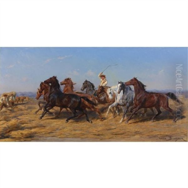 Driving Horses - view 1