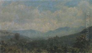 Sommerliche Alpenlandschaft by Rosa Bonheur