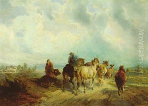 On The Way To The Fair by Rosa Bonheur