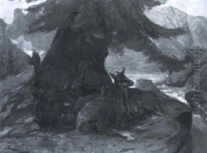 Isards Couches by Rosa Bonheur