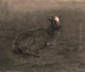 Ruhende Ziege by Rosa Bonheur
