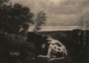 Cattle Resting In A Landscape Cattle Resting In A Landscape