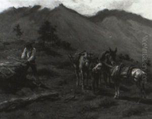 Bucherons Dans Les Pyrenees by Rosa Bonheur