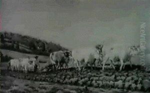 Cattle Train by Rosa Bonheur