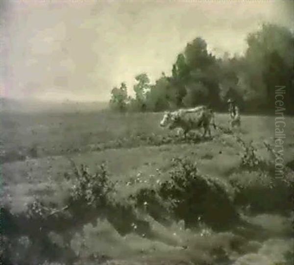 Landschaft Mit Pflugendem Bauer - view 1