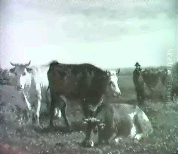 Cows In A Field - view 1
