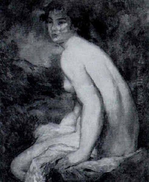 Seated Nude - view 1