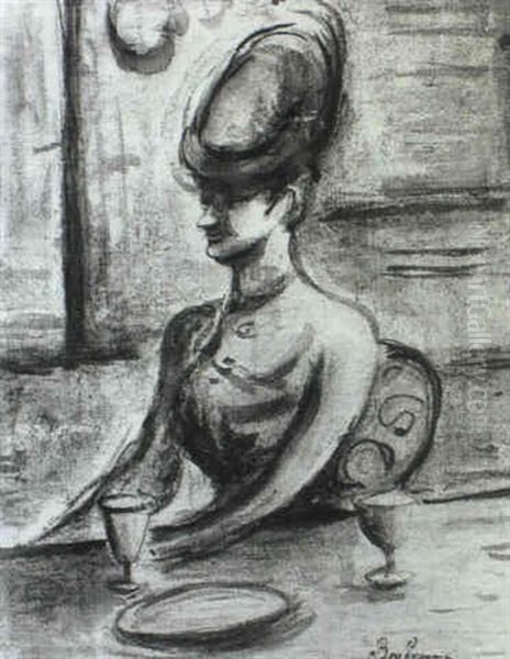Jeune Femme Assise - view 1