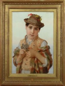Portrait De Jeune Homme by Adriano Bonifazi