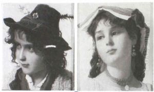 Portraits Of Peasant Children by Adriano Bonifazi