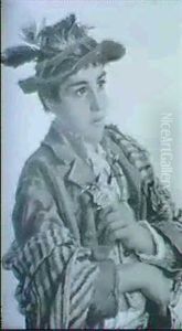 Halbportrat Eines Jungen Aus Capri by Adriano Bonifazi