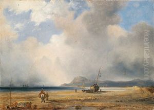 An Der Normannischen Kuste by Richard Parkes Bonington