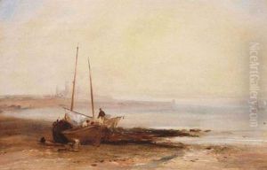 Le Retour Des Pecheurs by Richard Parkes Bonington