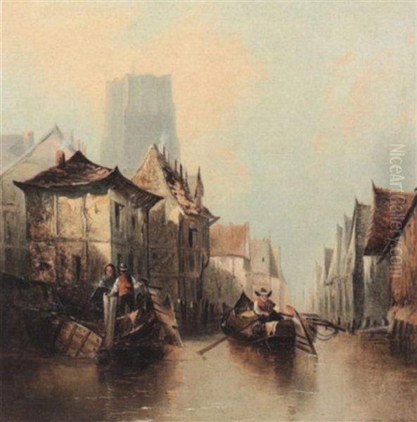 Venetian Canal Scene - view 1
